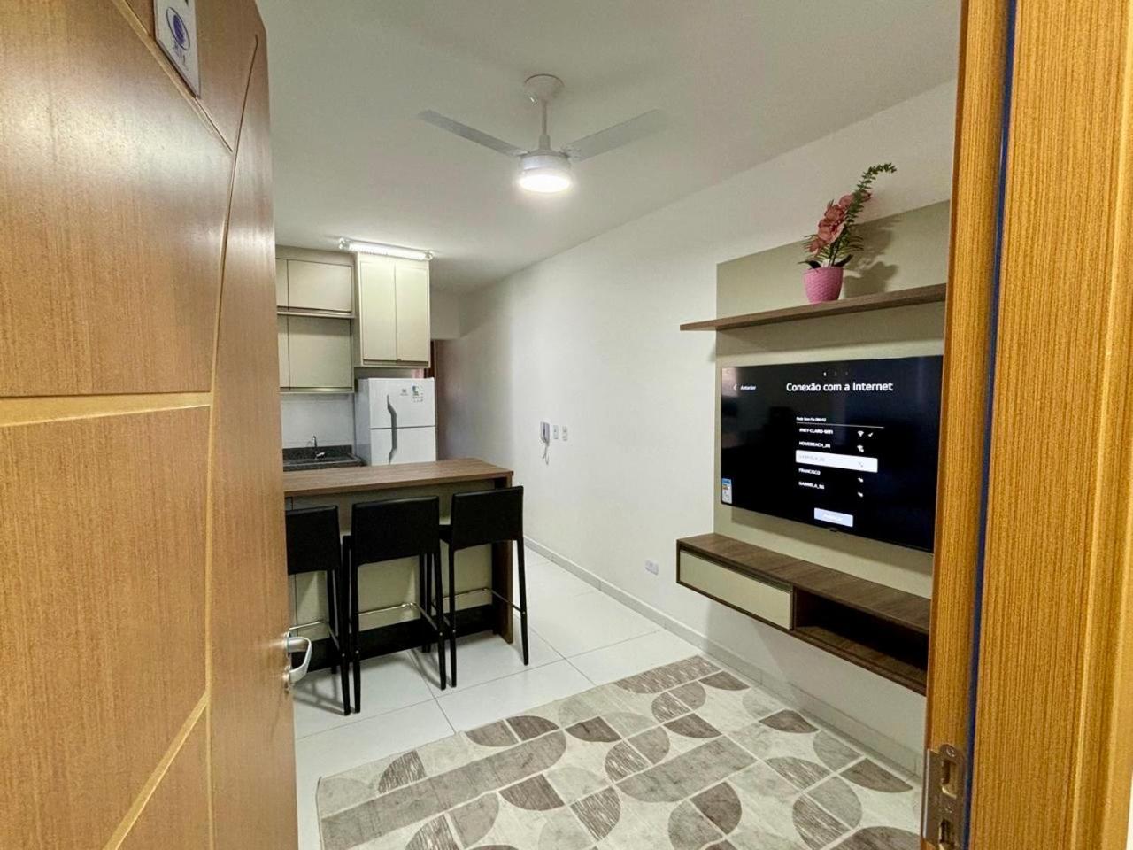 Novo Apto Canto Do Forte, Rua Praia Vista Montanha, Com Wi Fi, Homebeach10, 01 Vaga De Garagem, Melhores Restaurantes Ao Lado Прая-Гранди Экстерьер фото