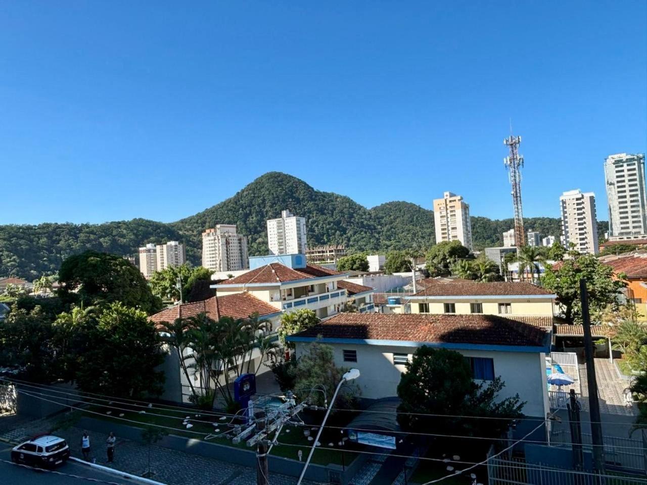 Novo Apto Canto Do Forte, Rua Praia Vista Montanha, Com Wi Fi, Homebeach10, 01 Vaga De Garagem, Melhores Restaurantes Ao Lado Прая-Гранди Номер фото