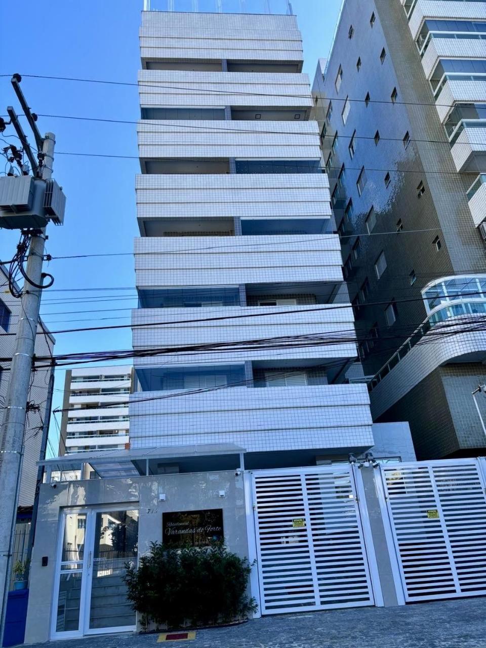 Novo Apto Canto Do Forte, Rua Praia Vista Montanha, Com Wi Fi, Homebeach10, 01 Vaga De Garagem, Melhores Restaurantes Ao Lado Прая-Гранди Экстерьер фото