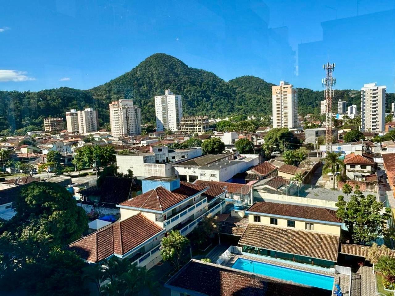Novo Apto Canto Do Forte, Rua Praia Vista Montanha, Com Wi Fi, Homebeach10, 01 Vaga De Garagem, Melhores Restaurantes Ao Lado Прая-Гранди Экстерьер фото
