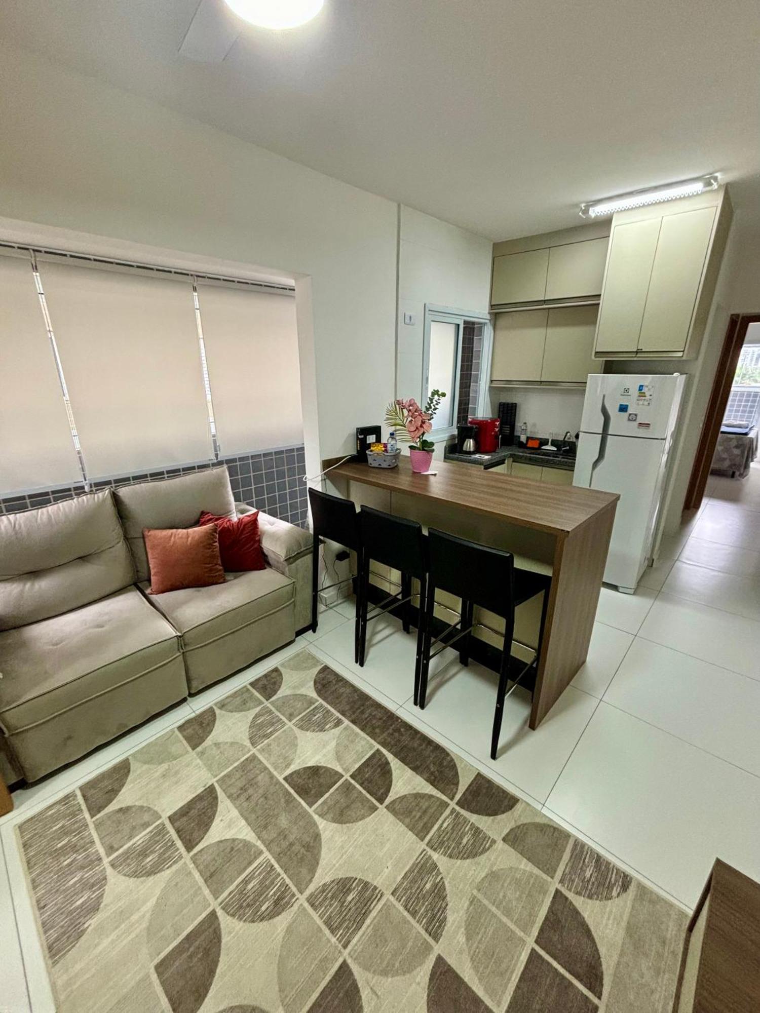 Novo Apto Canto Do Forte, Rua Praia Vista Montanha, Com Wi Fi, Homebeach10, 01 Vaga De Garagem, Melhores Restaurantes Ao Lado Прая-Гранди Экстерьер фото